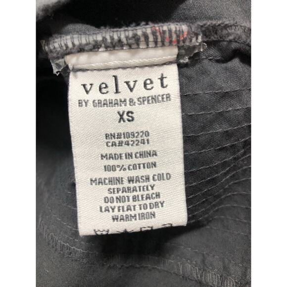 Lily Aldridge Jacket Coat Women’s 6 Blue Full Zipper Front Long Sleeve Military - Picture 9 of 13